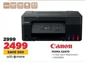 HiFi Corp Canon PIXMA G2470 offer