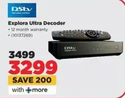 HiFi Corp DStv Explora Ultra Decoder offer