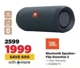 HiFi Corp JBL Bluetooth Speaker- Flip Essential 2 offer