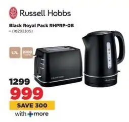 HiFi Corp Russell Hobbs Black Royal Pack RHPRP-OB offer