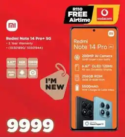 HiFi Corp Redmi Note 14 Pro+ 5G offer