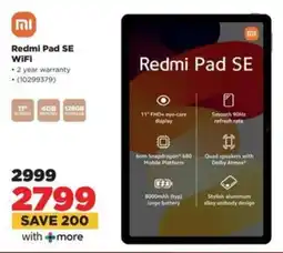 HiFi Corp Redmi Pad SE WiFi offer