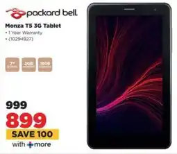 HiFi Corp Packard Bell Monza T5 3G Tablet offer