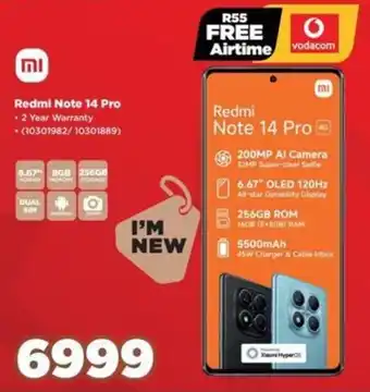 HiFi Corp Redmi Note 14 Pro offer