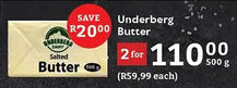 Oxford Freshmarket Underberg Butter offer