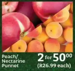 Oxford Freshmarket Peach/ Nectarine Punnet offer