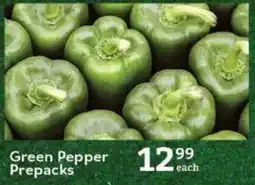 Oxford Freshmarket Green Pepper Prepacks offer