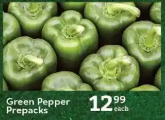 Oxford Freshmarket Green Pepper Prepacks offer