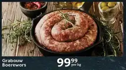 Oxford Freshmarket Grabouw Boerewors offer