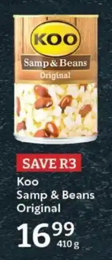 Oxford Freshmarket Koo Samp & Beans Original offer