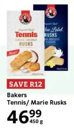 Oxford Freshmarket Bakers Tennis/Marie Rusks offer