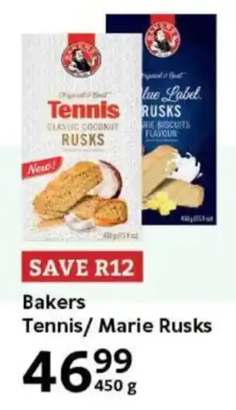 Oxford Freshmarket Bakers Tennis/Marie Rusks offer