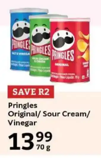 Oxford Freshmarket Pringles Original/ Sour Cream/ Vinegar offer