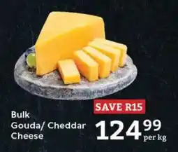 Oxford Freshmarket Bulk Gouda/ Cheddar Cheese offer