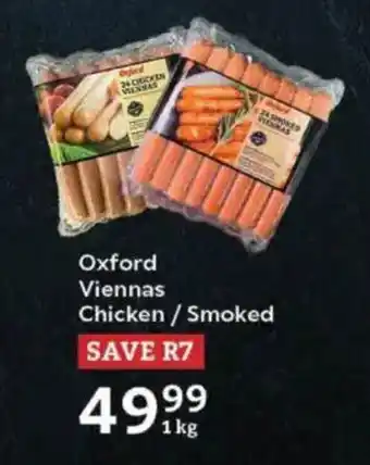 Oxford Freshmarket Oxford Viennas Chicken/ Smoked offer