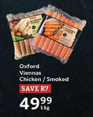 Oxford Freshmarket Oxford Viennas Chicken/ Smoked offer