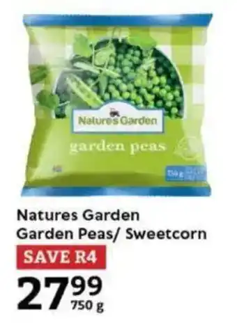 Oxford Freshmarket Nature's Garden Garden Peas/ Sweetcorn offer