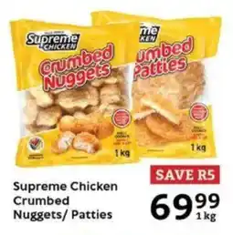 Oxford Freshmarket Supreme Chicken Crumbed Nuggets/Patties offer