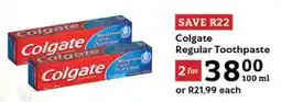 Oxford Freshmarket Colgate Regular Toothpaste offer