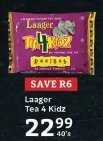 Oxford Freshmarket Laager Tea 4 Kidz offer