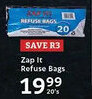 Oxford Freshmarket Zap It Refuse Bags offer