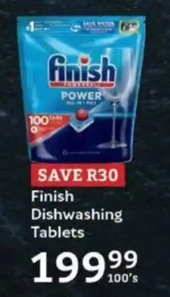 Oxford Freshmarket Finish Dishwashing Tablets offer