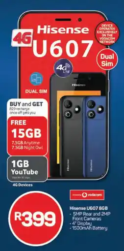 Pick n Pay Hisense U607 8GB offer