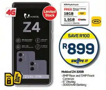 Pick n Pay Mobicel Z4 32GB offer