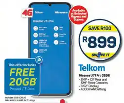 Pick n Pay Hisense U71 Pro 32GB offer