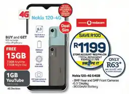 Pick n Pay Nokia 120-4G 64GB offer