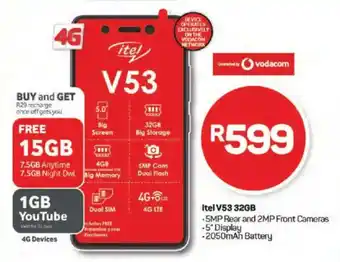 Pick n Pay Itel V53 32GB offer