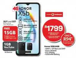 Pick n Pay Honor X5B 64GB offer