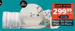 Checkers Hyper Dinner Set Starter Pack offer