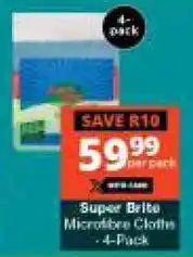 Checkers Hyper Super Brite Microfibre Cloths offer