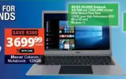 Checkers Hyper Mecer Celoron Notebook offer