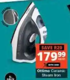 Checkers Hyper Ottimo Ceramic Steam Iron offer