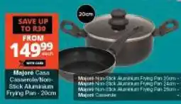 Checkers Hyper Majore Casa Casserole Non-Stick Aluminium Frying Pan offer