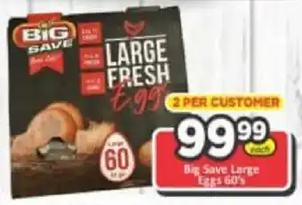 Big Save Big Save Large Eggs offer