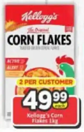 Big Save Kellogg's Corn Flakes offer