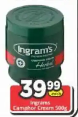 Big Save Ingrams Camphor Cream offer