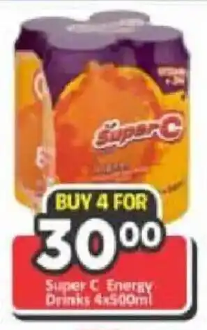 Big Save Super C Energy Drinks offer