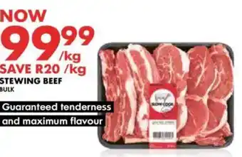 Woolworths Stewing beef bulk offer