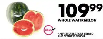 Woolworths Whole watermelon offer