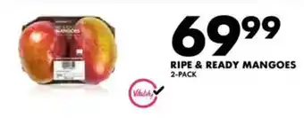 Woolworths Ripe & ready mangoes offer