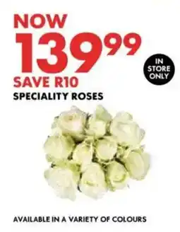 Woolworths Speciality roses offer