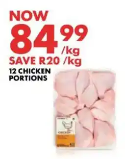 Woolworths 12 chicken portions offer