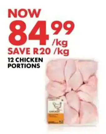 Woolworths 12 chicken portions offer