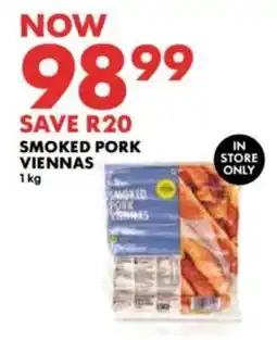 Woolworths Smoked pork viennas offer