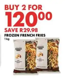 Woolworths Frozen french fries offer