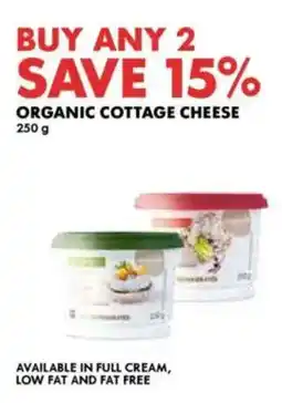 Woolworths Organic cottage cheese offer